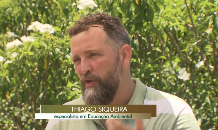 Entrevista de Thiago Siqueira no Jornal Hoje, Rede Globo